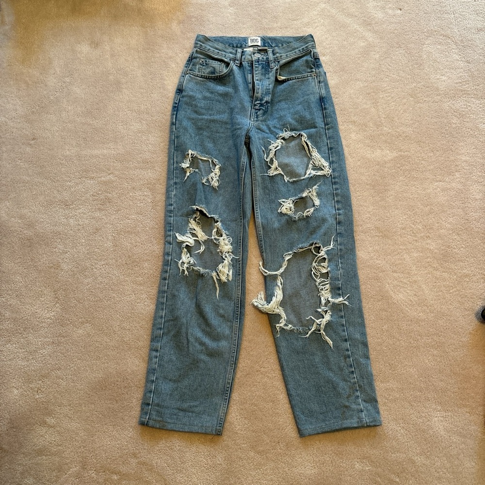 Urban outfitters BDG high rise baggy ripped jeans